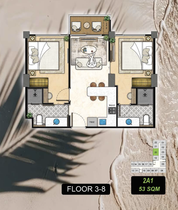 2Bed 3-8